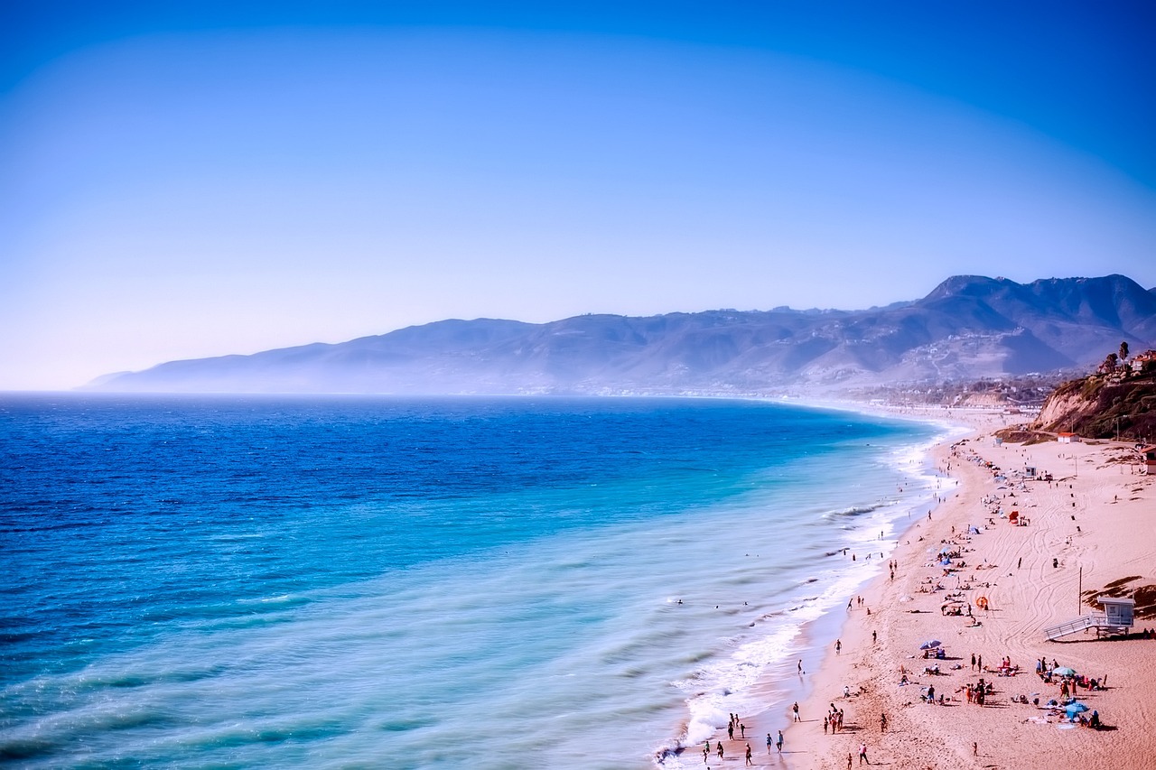 spiagge in california a malibu